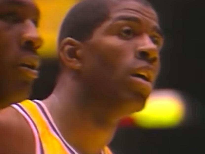 Magic Johnson. Un showman.